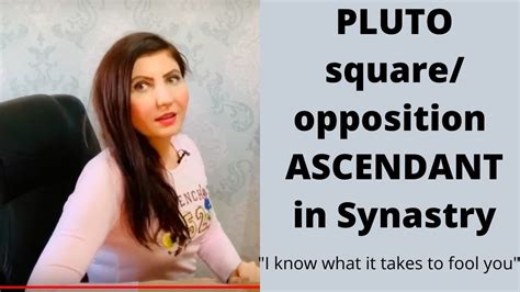 As the ruler of Scorpio, Pluto is connected with secrets and things hidden under the surface. . Pluto square ascendant synastry